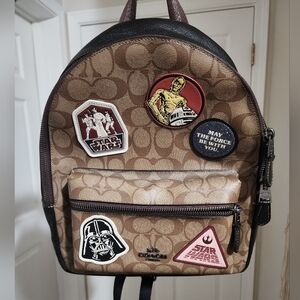 Rare Coach Starwars Backpack